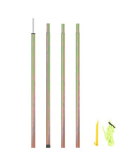 Mât de parasol 200 cm Acier galvanisé | Mobilier & Déco