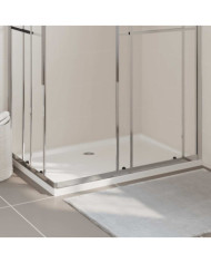 Receveur de douche rectangulaire ABS Blanc 80x120 cm | Mobilier & Déco