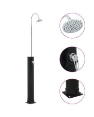 Douche solaire Noir 214 cm 20 L | Mobilier & Déco