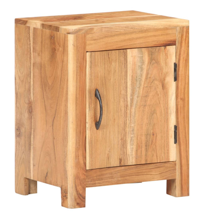 Table de chevet 40x30x50 cm Bois d'acacia massif | Mobilier & Déco