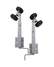 Support à double rouleau pour remorque de bateau 2 pcs 59-84 cm | Mobilier & Déco