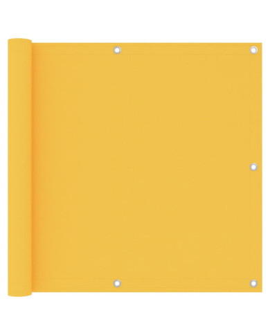 Écran de balcon Jaune 90x300 cm Tissu Oxford | Mobilier & Déco