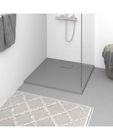 Receveur de douche SMC Gris 90x90 cm | Mobilier & Déco
