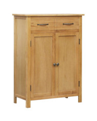 Armoire à chaussures 76x37x105 cm Bois de chêne solide | Mobilier & Déco