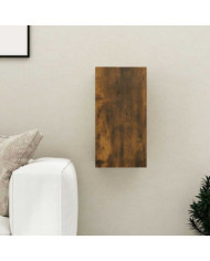 Meuble TV Chêne fumé 30,5x30x60 cm Bois d'ingénierie | Mobilier & Déco