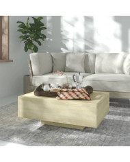 Table basse Chêne sonoma 85x55x31 cm Bois d'ingénierie | Mobilier & Déco