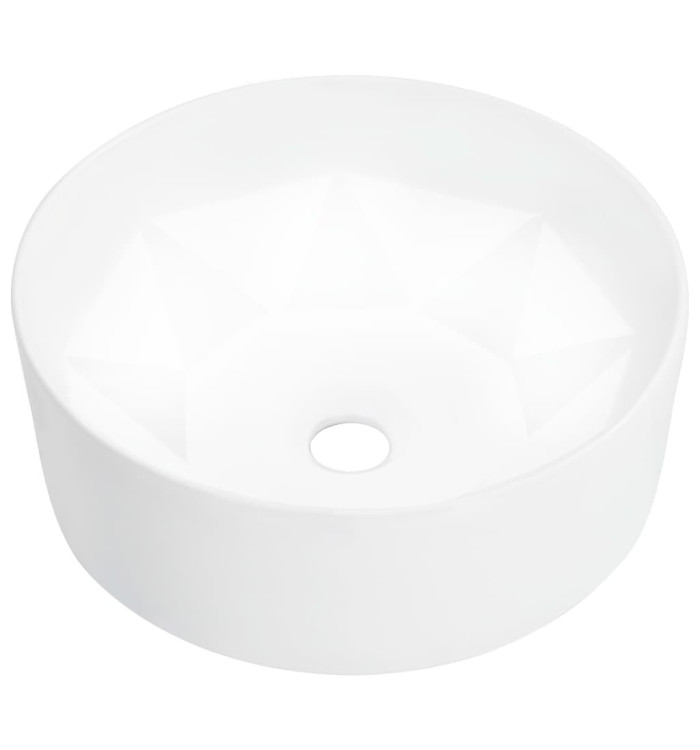 Lavabo 36x14 cm Céramique Blanc | Mobilier & Déco