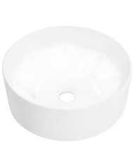 Lavabo 36x14 cm Céramique Blanc | Mobilier & Déco