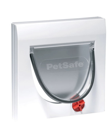 PetSafe Chatière manuelle à 4 voies sans tunnel Classic 919 Blanc 5031 | Mobilier & Déco