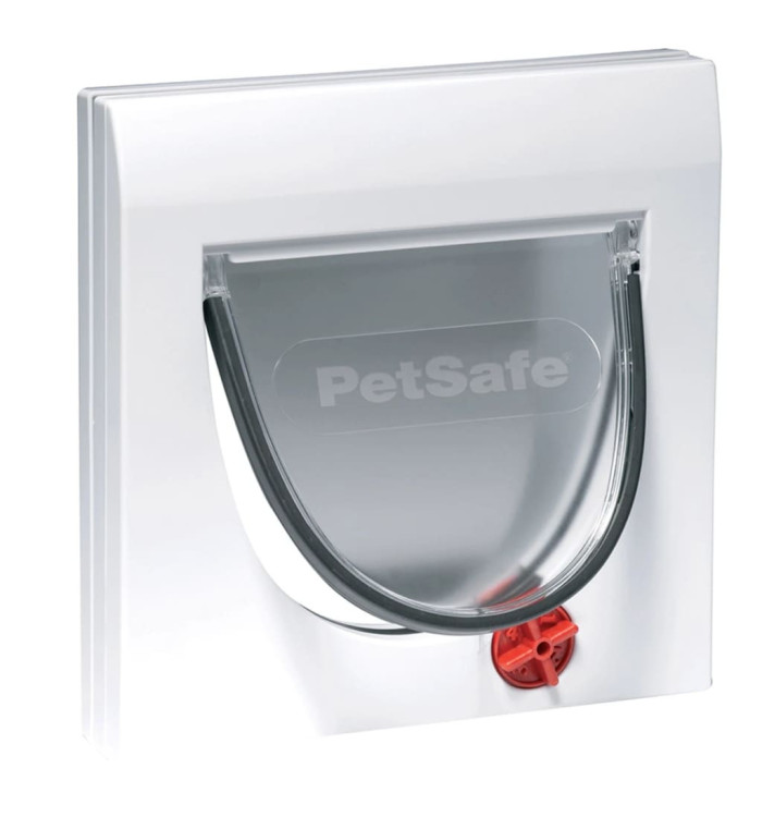 PetSafe Chatière manuelle à 4 voies sans tunnel Classic 919 Blanc 5031 | Mobilier & Déco