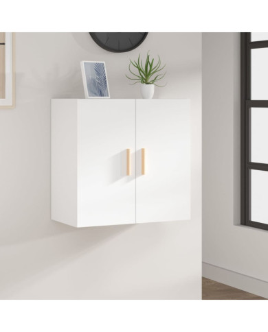 Armoire murale Blanc 60x30x60 cm Bois d'ingénierie | Mobilier & Déco