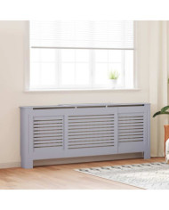 Cache-radiateur MDF Gris 205 cm | Mobilier & Déco