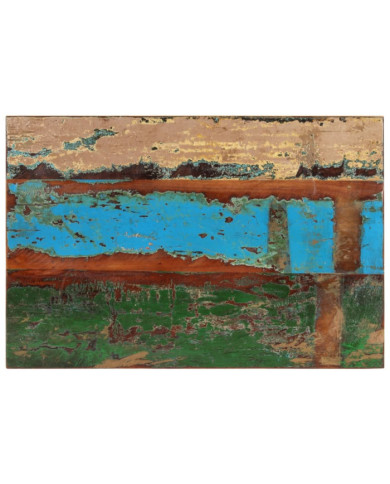 Dessus de table rectangulaire 60x90 cm 25-27 mm Bois récupéré | Mobilier & Déco