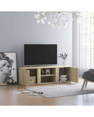 Meuble TV Chêne sonoma 120x34x37 cm Bois d’ingénierie | Mobilier & Déco