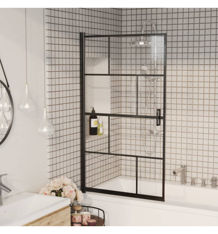 Cabine de douche ESG 80x140 cm Noir | Mobilier & Déco