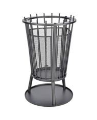 HI Panier à feu avec pare-étincelles Noir 40x61 cm | Mobilier & Déco