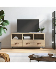 Meuble TV chêne sonoma 102x36x50 cm bois d'ingénierie | Mobilier & Déco