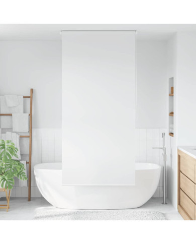 Store roulant de douche 120x240 cm Blanc | Mobilier & Déco
