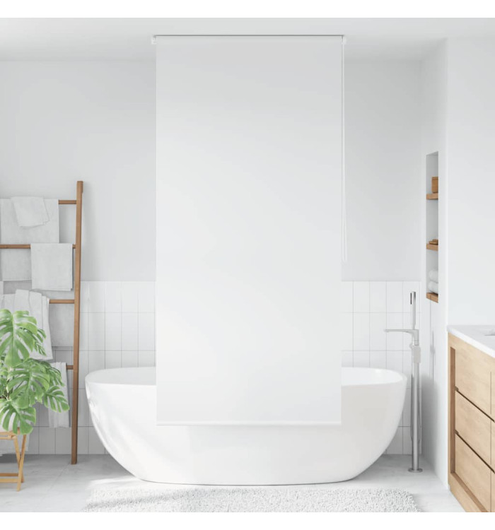 Store roulant de douche 120x240 cm Blanc | Mobilier & Déco