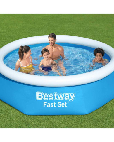 Bestway Piscine gonflable ronde 244x66 cm 57265 | Mobilier & Déco