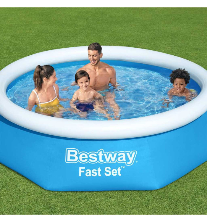 Bestway Piscine gonflable ronde 244x66 cm 57265 | Mobilier & Déco