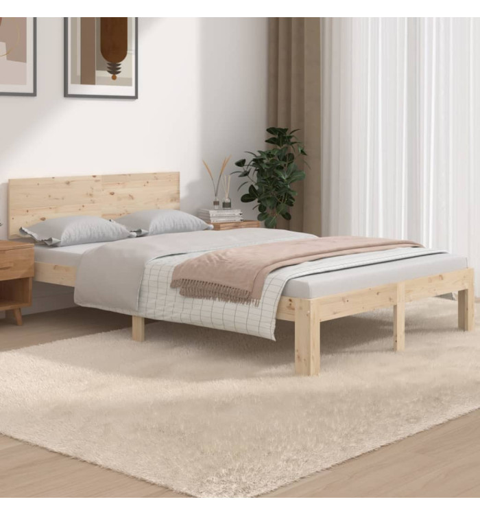 Cadre de lit sans matelas 120x190 cm | Mobilier & Déco