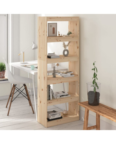 Bibliothèque/Séparateur de pièce 60x30x167,5 cm pin massif | Mobilier & Déco