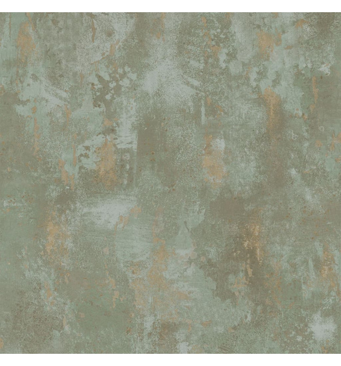 DUTCH WALLCOVERINGS Papier peint Vert béton TP1010 | Mobilier & Déco