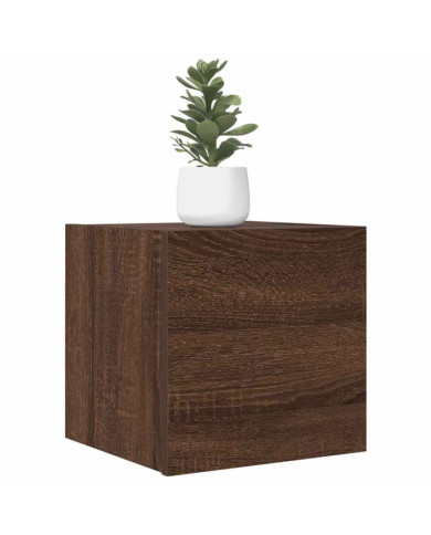 Meubles TV muraux 2 pcs Chêne marron 30,5x30x30 cm | Mobilier & Déco