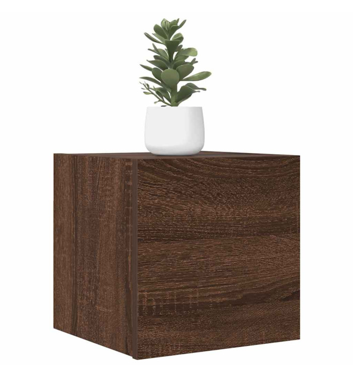 Meubles TV muraux 2 pcs Chêne marron 30,5x30x30 cm | Mobilier & Déco
