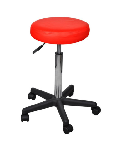 Tabouret de bureau Rouge | Mobilier & Déco