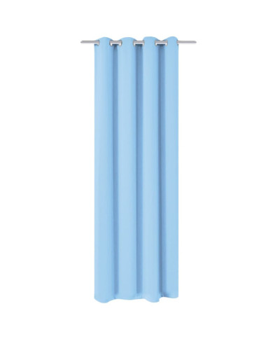 Rideau occultant avec œillets métalliques 270 x 245 cm Turquoise | Mobilier & Déco