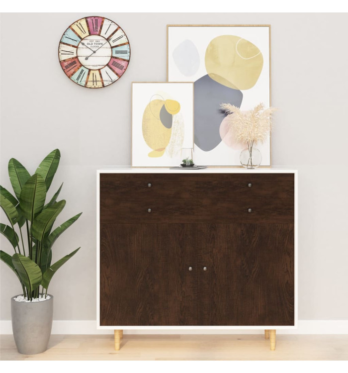 Films autoadhésifs pour meubles 2 pcs Chêne foncé 500x90 cm PVC | Mobilier & Déco