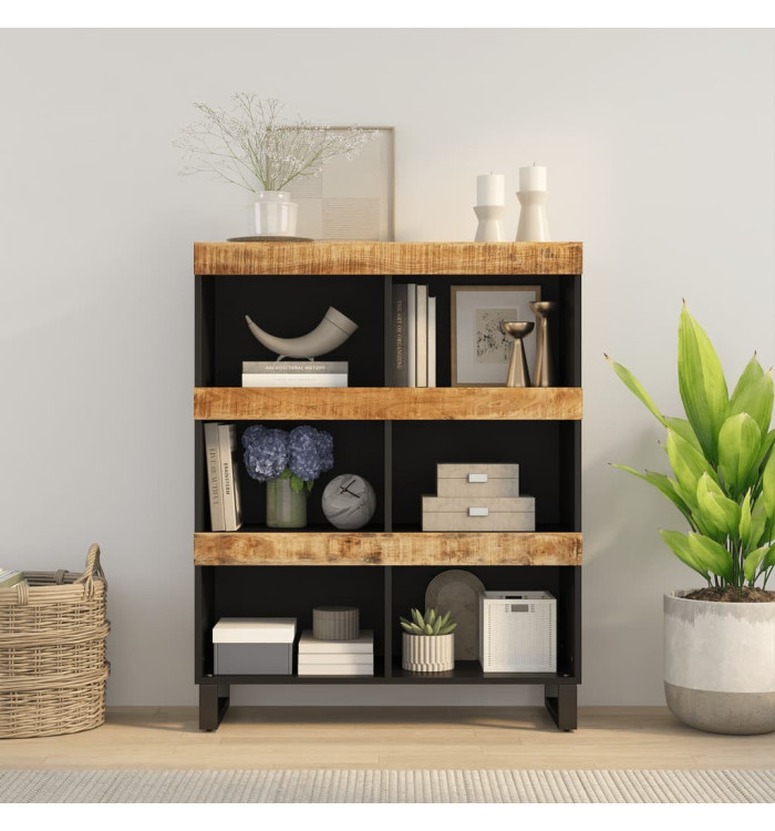 Armoire latérale 85x33x107 cm bois massif de manguier | Mobilier & Déco