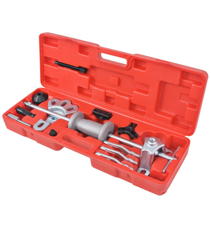 Outils de voiture coulissants à 9 voies 17 pcs | Mobilier & Déco