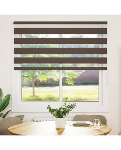 Store enrouleur tamisant 140 x 175 cm marron | Mobilier & Déco