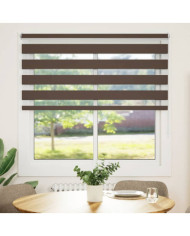 Store enrouleur tamisant 140 x 175 cm marron | Mobilier & Déco