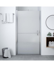 Porte de douche Verre trempé dépoli 81x195 cm | Mobilier & Déco