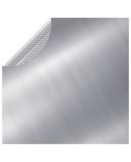 Couverture de piscine Argenté 488 cm PE | Mobilier & Déco