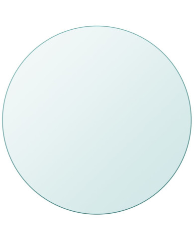 Dessus de table ronde en verre trempé 300 mm | Mobilier & Déco