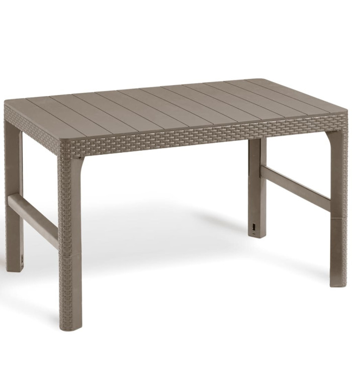 Keter Table de jardin Lyon Cappuccino | Mobilier & Déco