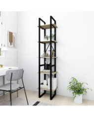 Bibliothèque à 5 niveaux Chêne sonoma 40x30x175 cm | Mobilier & Déco