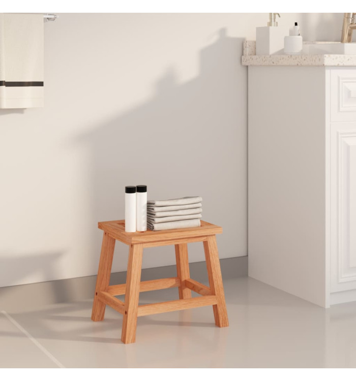 Tabouret 29x22,5x25,5 cm Bois massif de noyer | Mobilier & Déco