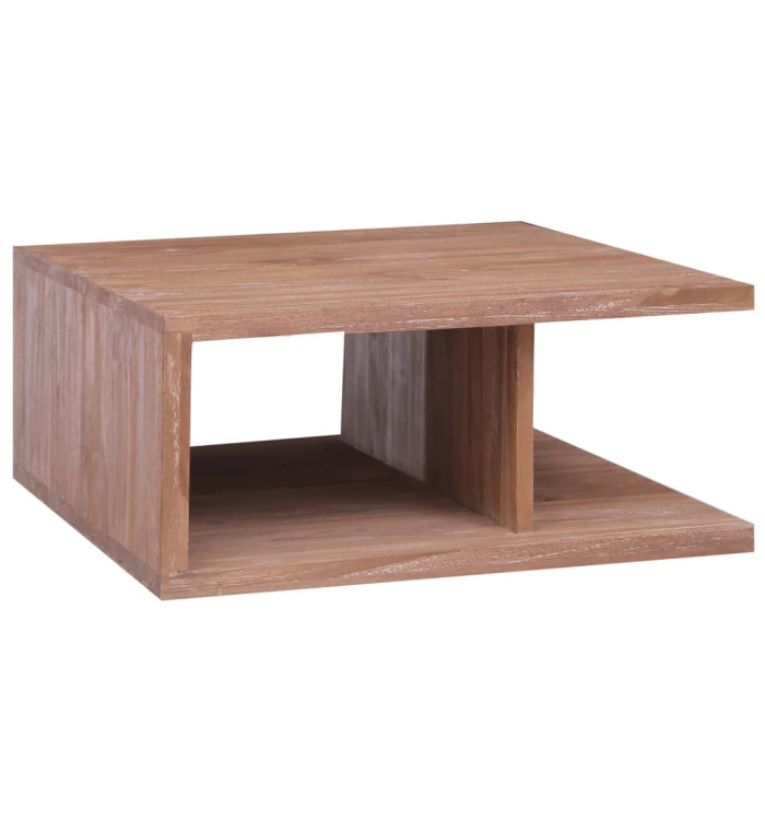Table basse 70x70x30 cm Bois de teck massif | Mobilier & Déco