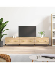 Meuble TV chêne sonoma 150x36x30 cm bois d'ingénierie | Mobilier & Déco