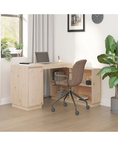 Bureau 110x50x75 cm Bois massif de pin | Mobilier & Déco