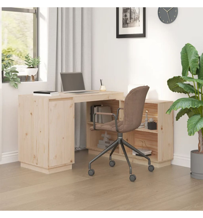 Bureau 110x50x75 cm Bois massif de pin | Mobilier & Déco