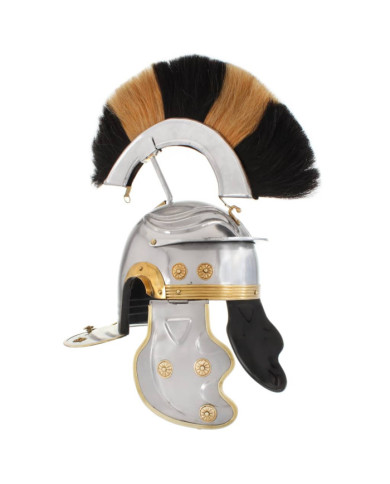 Casque de soldat romain antique pour GN Argenté Acier | Mobilier & Déco