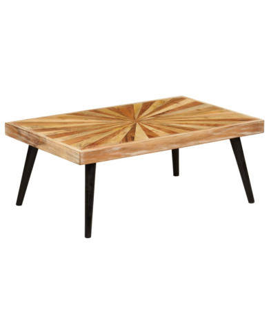 Table basse Bois de manguier massif 90x55x36 cm | Mobilier & Déco