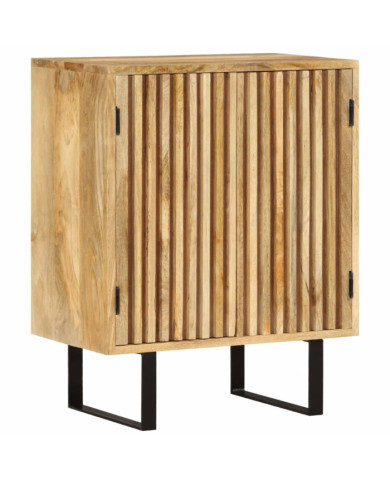 Buffet avec 2 portes 55x35x70 cm bois massif de manguier | Mobilier & Déco